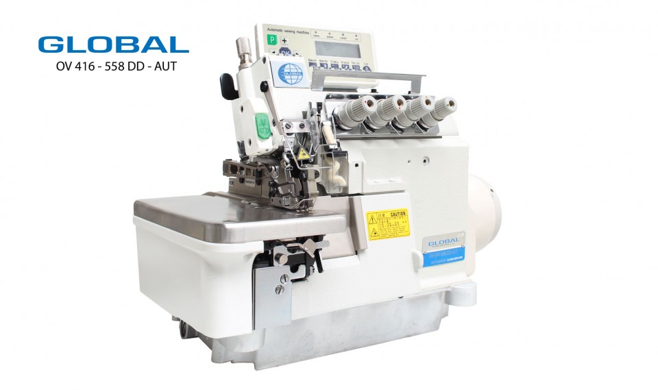 Global OV 400 DD serie Overlocknaaimachines